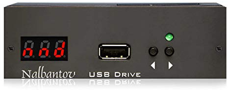 Nalbantov N-Drive 1000 un emulador de disquetera USB para Yamaha Disklavier MX100A, MX100B and MX101R