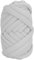 Trintion Hand-Knitted Chunky Yarn 25m Super Chunky Arm Knitting DIY Hand Roving Washable Cotton Polyester for Handmade Blankets Scarf Sweater (Light Grey)