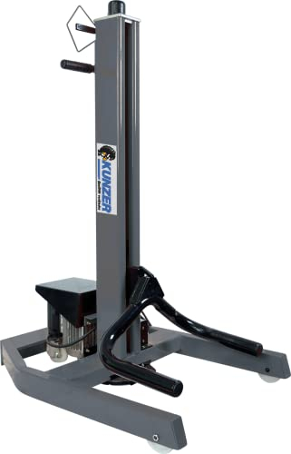 KUNZER WK RH2500 Radheber und mobile Hebebühne mit 220 V - Höhe 135 cm - 1250 kg Hublast für Fahrzeuge bis 2500 kg
