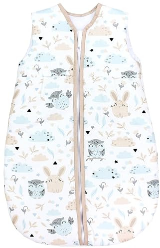 TupTam Saco de Dormir Bebé – Saco Dormir Bebé 2.5 TOG Todas las Estaciones, Algodón OEKO-TEX