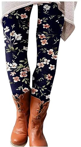 KONG JIMFAN Strumpfhosen Winter Hautfarben Leggings Strick Set Damen Kleidung Winter Winter Strumpfhosen Leggins Push Up Boot Sexy Winter Strumpfhose Damen Thermostrumpfhose Schwarz(#2 Navy,XXL)