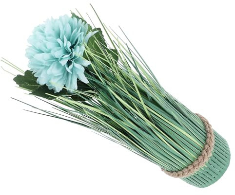 ULDIGI Decorazione Con Fiori Di Cipolla Finta Vaso Per Casa e Matrimonio Fiori Artificiali Realistici Per Eventi e Festività Facile Manutenzione Odore