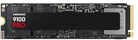 Samsung SSD 9100 PRO 2TB, PCIe 5.0x4 M.2 2280, Seq. Read Speeds Up to 14,700MB/s, Best for AI Computing, Gaming and Heavy Duty Workstations (MZ VAP2T0B/AM)