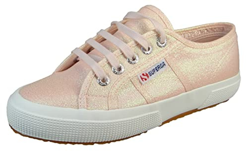 Superga Damen Sneaker Low 2750 Lamew, Pink Ish Iridescent S001820 A0q, 40 EU