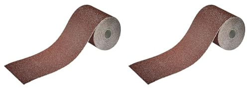 wolfcraft 1 Schleifpapier auf Rolle K60 5m x 93mm (Packung mit 2)
