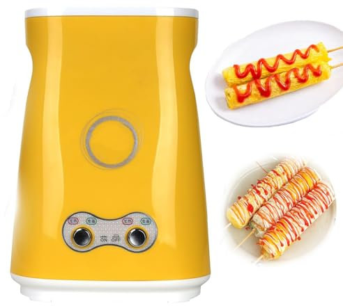 Machine à Hot-Dog à Double Tube pour La Maison, Machine à Rouleaux D'œufs Automatique De 280 W, Machine à Saucisses Multifonctionnelle pour Petit-déjeuner, pour Faire des Sandwichs Aux œufs
