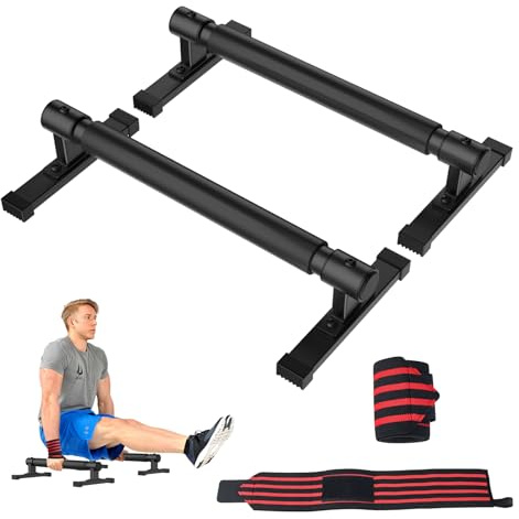 IMAYCC Parallettes Bars, 50CM Large Push Up Bars Strength Training,