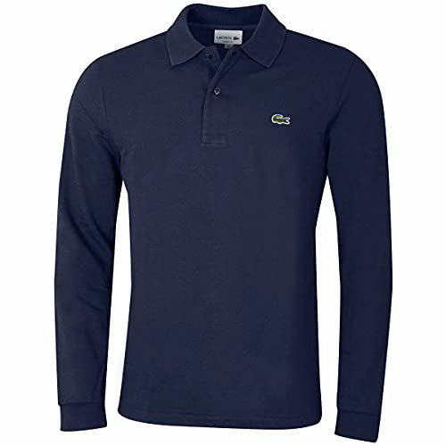 Lacoste L1312, Polo, Uomo, Blu (Marine), 5XL