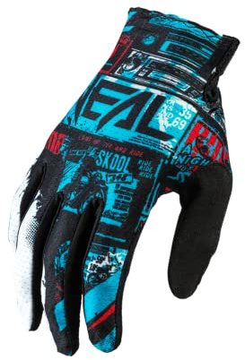 O'NEAL | Fahrrad- & Motocross-Handschuhe | MX MTB DH FR Downhill Freeride | Langlebige, flexible Materialien, belüftete Handoberseite | Matrix Glove | Erwachsene | Schwarz Blau | Größe S