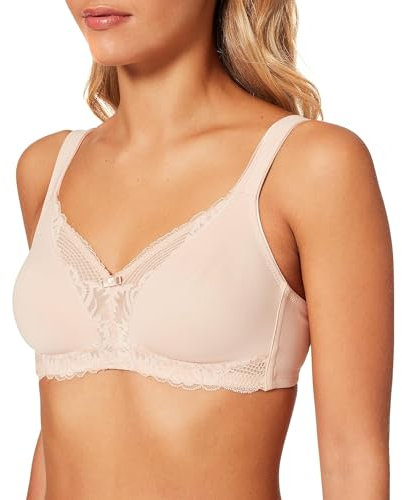 Triumph Women's Modern Lace+Cotton N, Bra, Neutral Beige