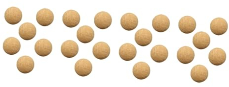 BESPORTBLE STK Tischfußball Professioneller Football Verschleißfeste Kickerbälle Ersatzbälle Für Kickerbälle Ersatz Kicker Mini-fußbälle Mini-fußball Kork Multifunktion Holzkugel Kind
