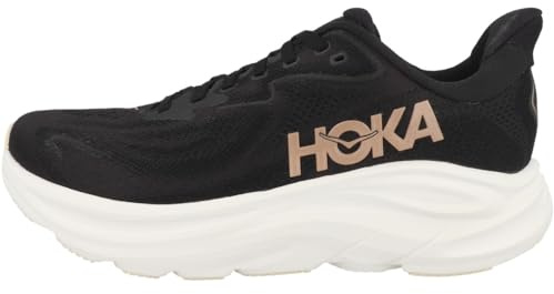 HOKA ONE ONE 1162031-BRGL Clifton 10 Women Black/Rose Gold UK 5