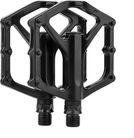 Rennradpedal, Legierung, 1 Paar, 9,7 x 12 x 2 cm, Fahrradpedal, Mountainbike, Rennrad, Pedallager, Anti-Rutsch-Pedal für Fahrradzubehör