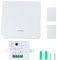 Kit di Interruttore Luce Wireless Senza Fili con Ricevitore Energia Cinetica, interruttore senza fili interruttore wireless Nessun Cablaggio Richiesto Telecomando per Lampade e Impianti Elettronici