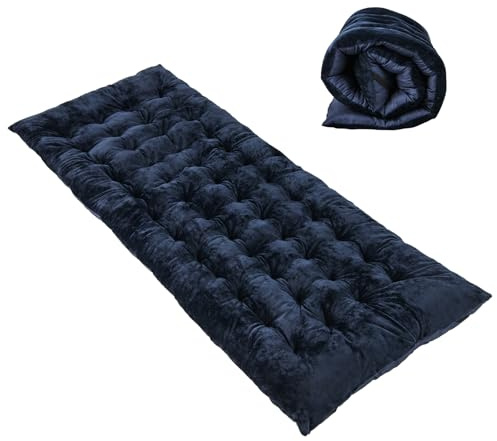 SOARS Coussin pour Chaise Longue 190 x 70 cm, Rembourrage de 7 cm d'épaisseur pour Transat, Chaise Longue, Chaise Longue de Jardin, Lit de Campagne (Bleu Foncé)