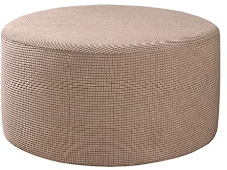 Fodere Coprisgabello, Protector Cover in Tessuto Elasticizzato Di Stoccaggio Pouf Copre, Di Alta Spandex Fodera Lavabile, Kahki