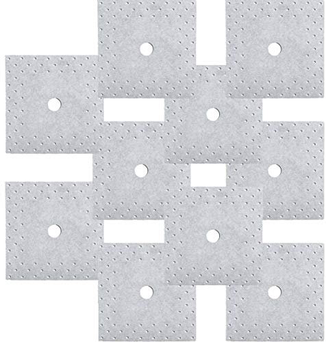 Manguito de sellado especial 10 unidades. G03 - Manguito de ducha (120 x 120 mm, orificio de 16 mm de diámetro)