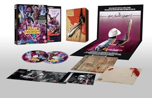 The Texas Chainsaw Massacre 2 Limited Edition 4K UHD [Blu-ray] [Region Free]
