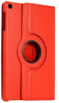 MORWIN Red Case For 2019 Samsung Galaxy Tab A 10.1 SM-T510 T515 Leather 360° Smart Cover