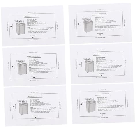 COHEALI 8St Ölpapier Schmierölpaket professionelles Aktenvernichteröl Haupt Motoröl