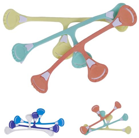 Popolini Windelklammer Snappi 3er Pack bunt gemischt 090195-00 (Multicolor)