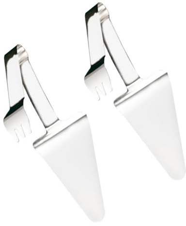 DINHEAROM 2piezas Espátulas para Pizza De Acero Inoxidable De Palas De Repostería Resistentes Utensilios para Cocina y Pastelería Diseño Duradero y Fácil De Usar