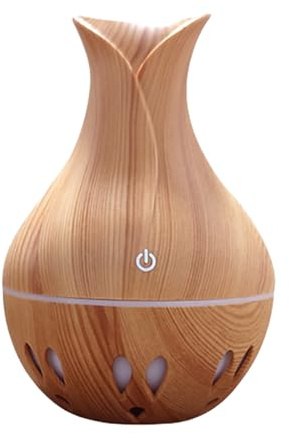 Diffuseur d'huile - Humidificateur LED - Diffuseur de Brouillard USB - Purificateur d'air Rechargeable - Dispositif d'huile Essentielle pour méditation - Coin Confortable de la Chambre à