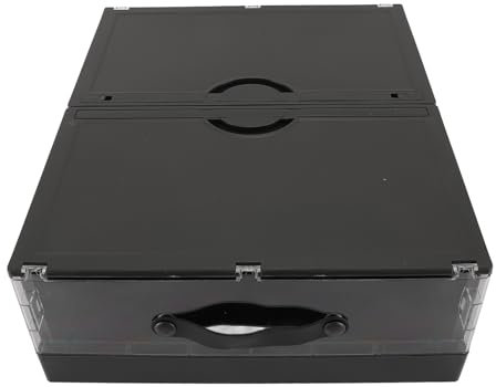 Fafeicy Scasso di Cassetto del Cuscinetto Sotto il Letto Facile da Trovare Vestiti Sotto il Letto Organizzatore di Cassetti per il Guardaroba e L'armadio (BLACK)