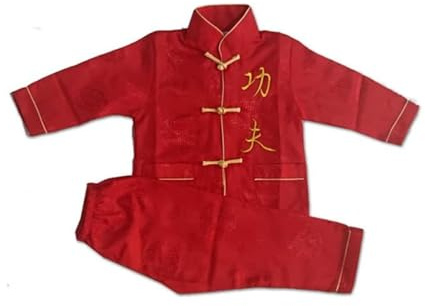 Ropa de Kung Fu para niños, Uniforme tradicional de Tai Chi para niños y niñas, traje de tanga de manga larga de artes marciales chinas Wing Chun