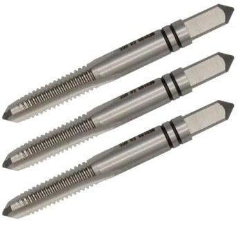 Tivoly 1050051060100 Jeu de 3 Tarauds Main Hss, Din T Line Ø M6*100