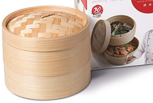 Kens Holm vaporera, bambú, Beige, 8 Inches