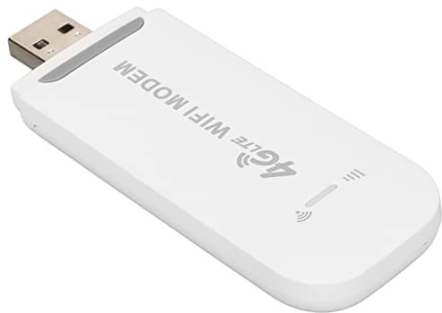 Adaptador WiFi USB, Adaptador de Red de Módem WiFi 2.4G para PC Portátil, Dongle WiFi USB 4G LTE, 150 Mbps, Compatible con 10 Usuarios, para Win11/10/7/8/8.1/XP, OS X
