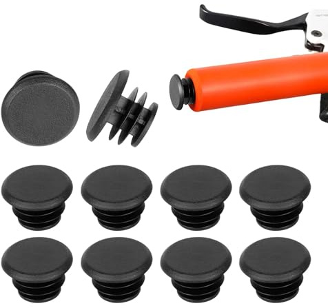Handlebar End Plug | Dustproof Grip End Plugs - Dustproof Waterproof Cycling Grip End Caps, Secure Bar End Plugs For Scooter