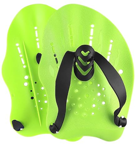 Palmes de Natation,Plaquettes De Natation avec Sangles Réglables - Accessoire Unisexe Portable Améliorant La Performance pour Adultes