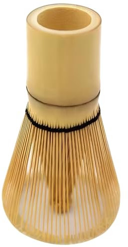 Bamboo Matcha Whisk, 120 dents mixeur de matcha fait à la main, fouet en bambou pour les cérémonies des amateurs de thé cadeau / 4x2