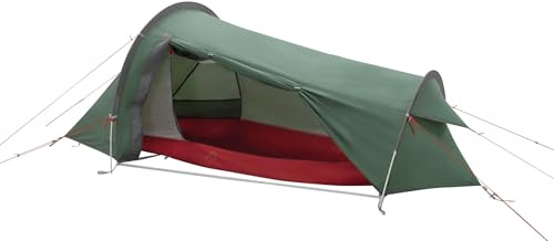 Robens Cress 1 Pro - Tenda a tunnel, per 1 persona, campeggio, 46 x 12 cm, 1,8 kg, pali in alluminio, colonna d'acqua 4000 mm