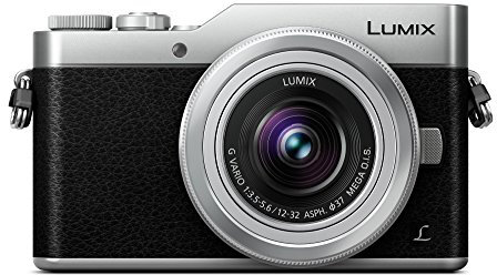 Panasonic LUMIX G DC-GX800KEGS Fotocamera Digitale Mirrorless 4K, Obiettivo LUMIX G VARIO 12-32mm F3.5-5.6 con Stabilizzatore MEGA OIS, Tiltable Monitor LCD Touch da 3, Flash Integrato, Wi-Fi, Argento