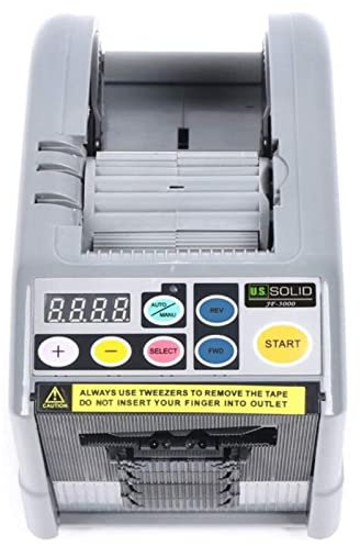 JMorCO Máquina cortadora de Cinta eléctrica, Dispensador automático de Cinta, Máquina cortadora de Cinta automática Profesional de Doble Sensor para Cinta de Doble Cara/Tela de Vidrio/lámina de Cobre