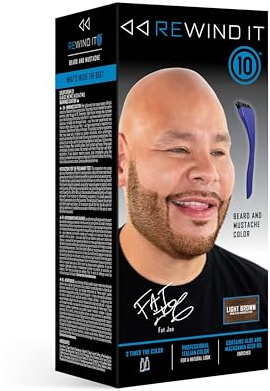 REWIND IT 10 Light Brown Beard and Mustache Color