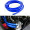 Dyiouxin Tuyau à Vide en Silicone, 4 mm ID, 8 mm OD, Bleu, 3 Mètres, pour Moteur Refroidisseur de Véhicule