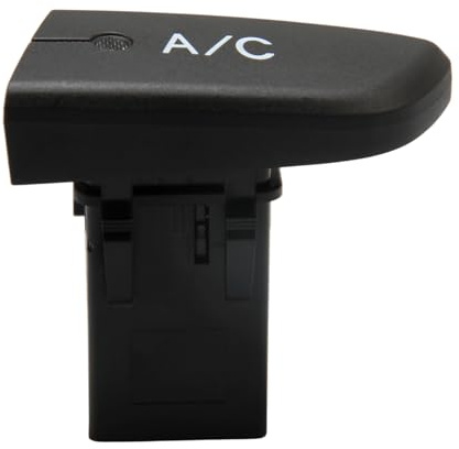 Bouton climatisation,Bouton Poussoir de Climatisation AC avec Capuchon compatible pour C1, Pe-ugeot 107 et To-yota A-ygo (2005-2014) Interrupteur de climatisation 6554KX