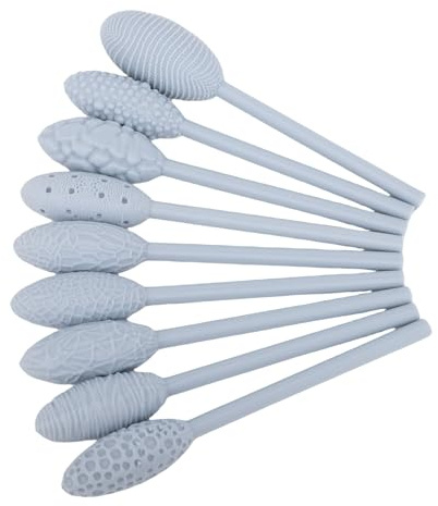 Fafeicy 9 St Clay Texture Rollers Set, Ergonomiska Polymer Clay Art-verktyg med Unika Mönster för Keramik och Gör-det-själv Hantverk