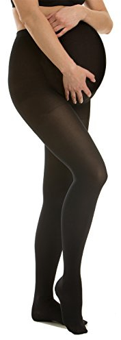 Relaxsan M2090 (Nero 3-L) Collant premaman medicali classe 2 - K2 cotone compressione graduata
