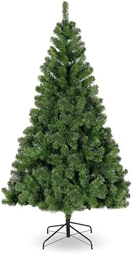 Árbol de Navidad Artificial - Soporte de Pie Metálico - Fácil Montaje 210 cm Verde