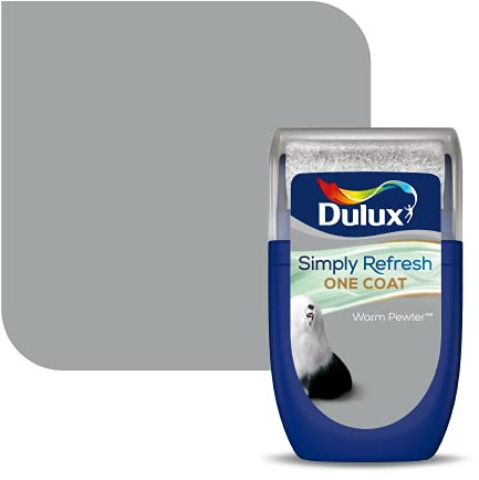 Dulux Simply Refresh Tester Paint - Warm Pewter - 30ML