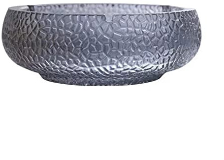 Askfat/Askfat Glas askfat Anti-flygaska Stor cirkulär Hushållsrum Vardagsrum Sovrum Studie Cigarett Cigarr Askfat Enkel Atmosfärisk kontors askfat Askfat för Cigaretter (Color : 003)