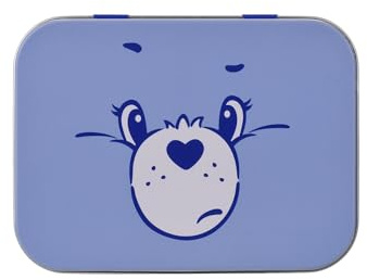 Care Bears Flexible Plasters in Metal Tin Box, Waterproof & Breathable First Aid Plasters for Kids & Adults, Latex-Free, Hypoallergenic, Easy Removal & Skin-Friendly, Two Sizes, 24 Plasters