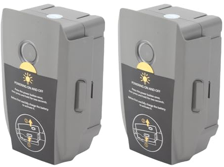 KIMISS 2 Batteries de Vol Intelligentes 3850 MAh pour Drone Quadricoptère 2 Pro et Zoom – Charge Rapide et Conception Auto-chauffante pour Une Durée de Vol Prolongée