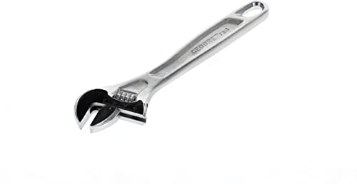 GEDORE red Llave de una boca ajustable, Anchura de sujeción 34 mm (1,11/32 pulgadas), Escala de ajuste, Cromada, Herramienta, R03100010