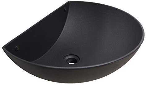 Fonderia Bongiovanni Baignoire murale modèle Venise Évier Fontaine Mur Gris Fonte Maison Jardin Balcon